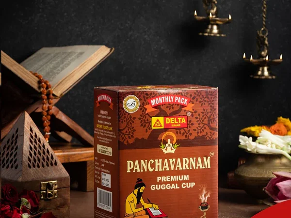 Panchavarnam Cup Sambrani pack